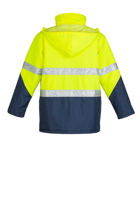 Syzmik Mens Hi Vis Storm Jacket ZJ350 - WEARhouse