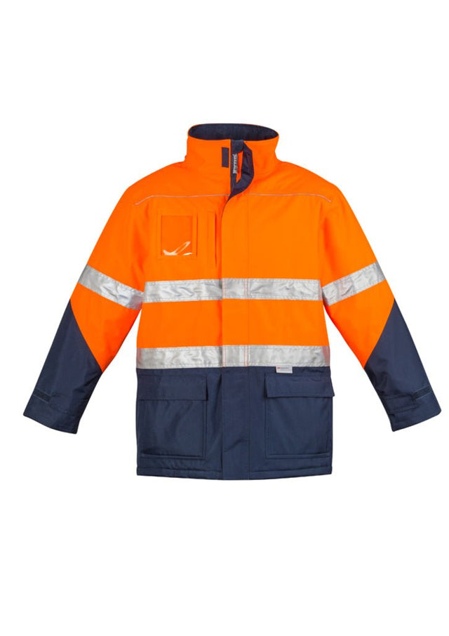 Syzmik Mens Hi Vis Storm Jacket ZJ350 - WEARhouse