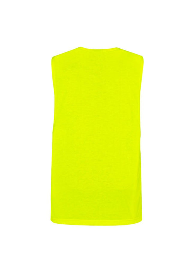 Syzmik Mens His Vis Sleeveless Tee ZH297 - WEARhouse