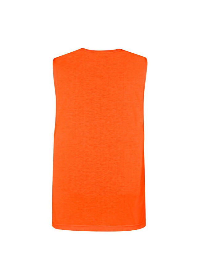 Syzmik Mens His Vis Sleeveless Tee ZH297 - WEARhouse