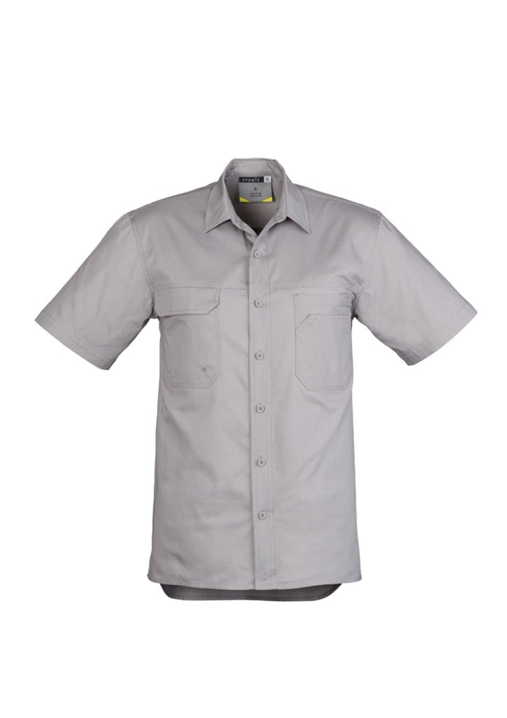 Syzmik Mens Light Weight Tradie S/S Shirt ZW120 - WEARhouse