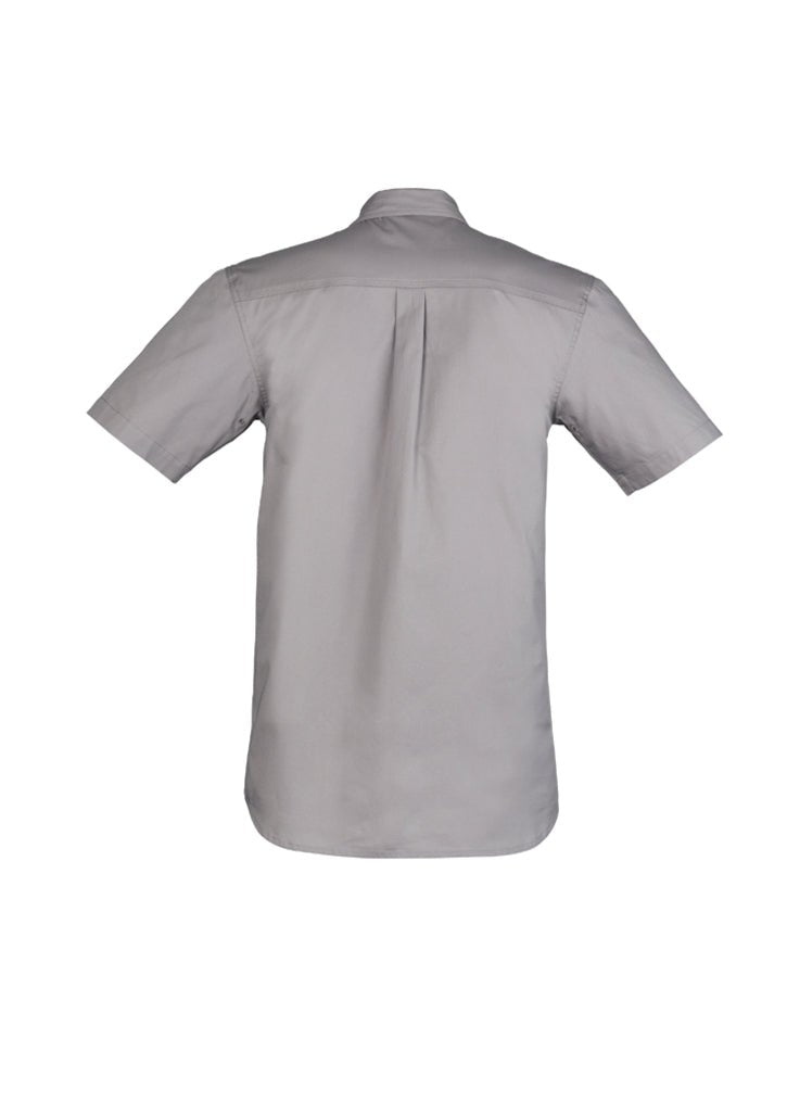 Syzmik Mens Light Weight Tradie S/S Shirt ZW120 - WEARhouse