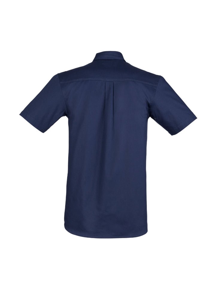 Syzmik Mens Light Weight Tradie S/S Shirt ZW120 - WEARhouse