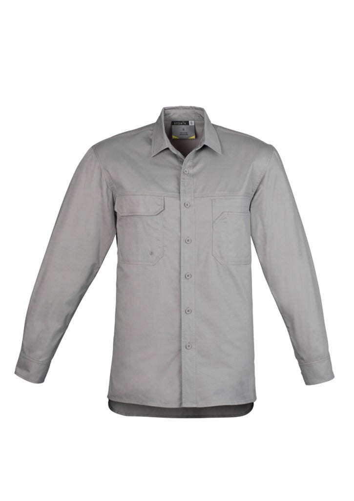 Syzmik Mens Lightweight Tradie L/S Shirt ZW121 - WEARhouse