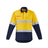 Syzmik Mens Orange Flame HRC 2 Hoop Taped Closed Front Spliced Shirt ZW143 - WEARhouse