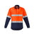 Syzmik Mens Orange Flame HRC 2 Hoop Taped Closed Front Spliced Shirt ZW143 - WEARhouse
