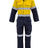 Syzmik Mens Orange Flame HRC 2 Hoop Taped Spliced Overall ZC525 - WEARhouse