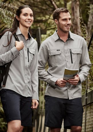 Syzmik Mens Outdoor L/S Shirt ZW460 - WEARhouse