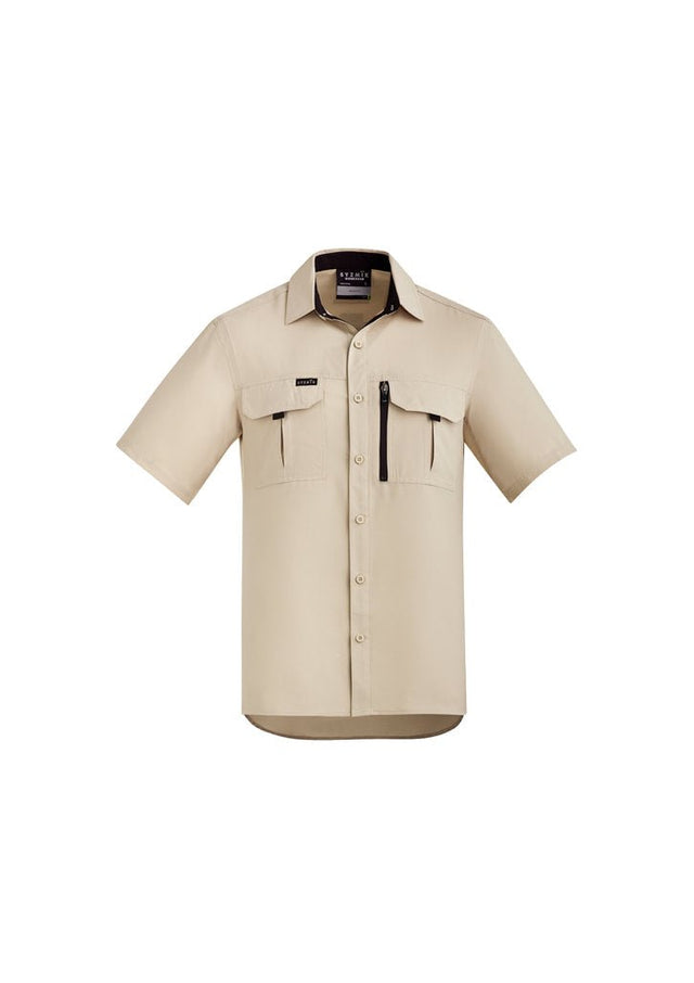 Syzmik Mens Outdoor S/S Shirt ZW465 - WEARhouse