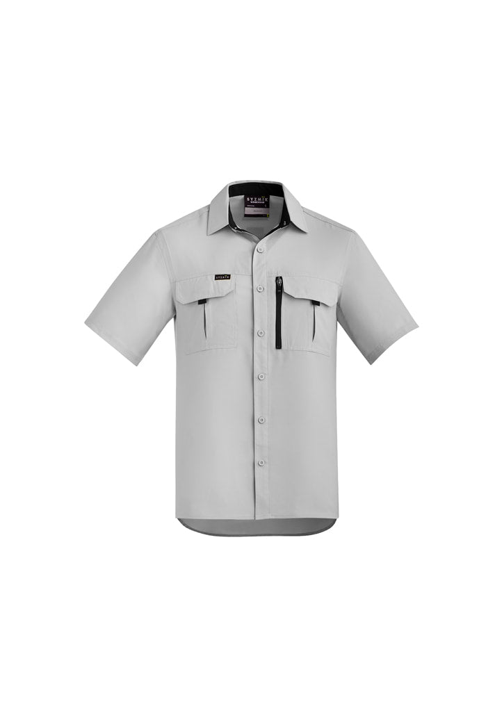 Syzmik Mens Outdoor S/S Shirt ZW465 - WEARhouse