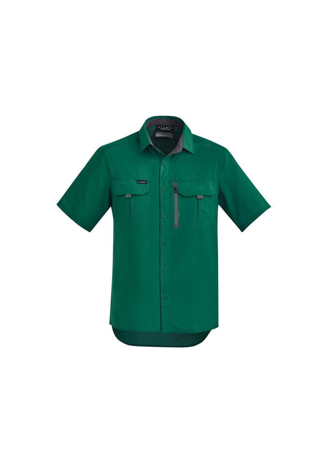 Syzmik Mens Outdoor S/S Shirt ZW465 - WEARhouse