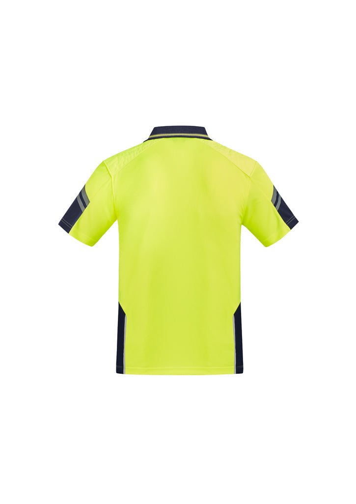 Syzmik Mens Reinforced Hi Vis Squad S/S Polo ZH465 - WEARhouse