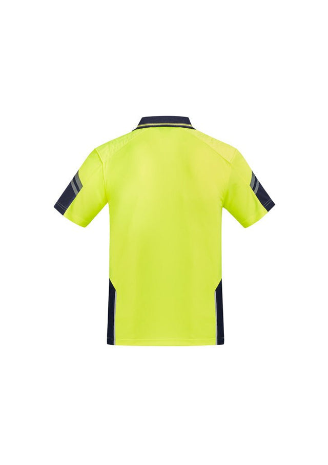 Syzmik Mens Reinforced Hi Vis Squad S/S Polo ZH465 - WEARhouse