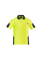 Syzmik Mens Reinforced Hi Vis Squad S/S Polo ZH465 - WEARhouse