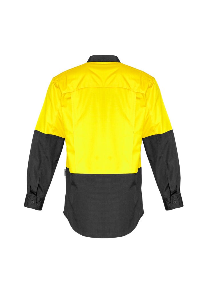 Syzmik Mens Rugged Cooling Hi Vis Spliced Shirt ZW128 - WEARhouse