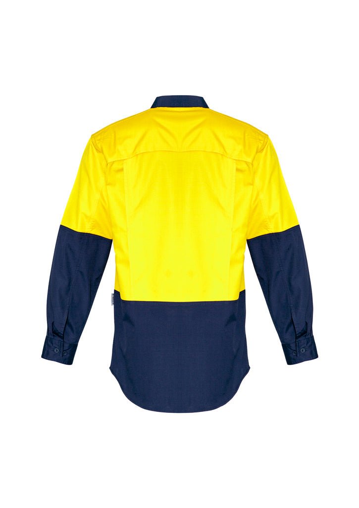 Syzmik Mens Rugged Cooling Hi Vis Spliced Shirt ZW128 - WEARhouse