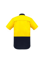 Syzmik Mens Rugged Cooling Hi Vis Spliced S/S Shirt ZW815 - WEARhouse