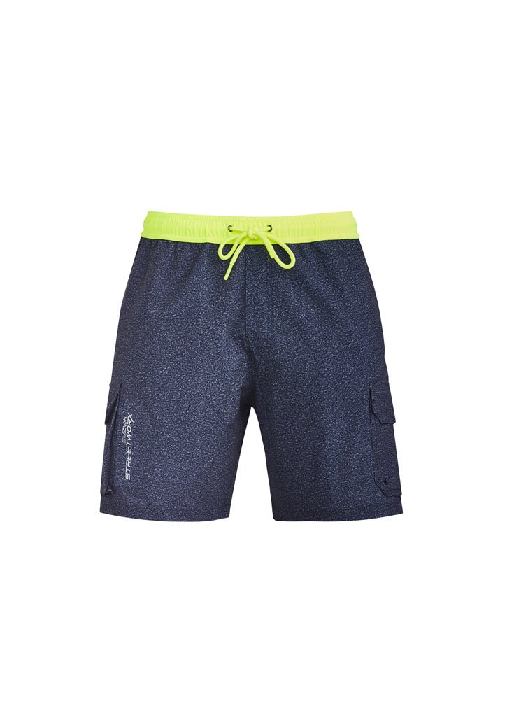Syzmik Mens Streetworx Stretch Work Board Short ZS240 - WEARhouse