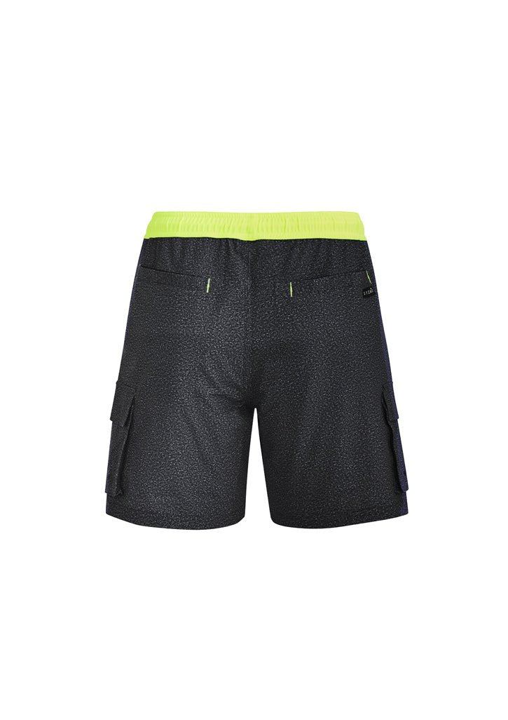 Syzmik Mens Streetworx Stretch Work Board Short ZS240 - WEARhouse