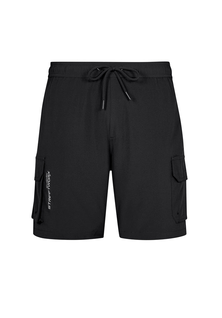 Syzmik Mens Streetworx Stretch Work Board Short ZS240 - WEARhouse