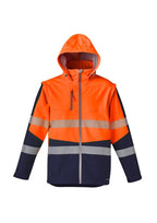 Syzmik Unisex 2 in 1 Stretch Softshell Taped Jacket ZJ453 - WEARhouse