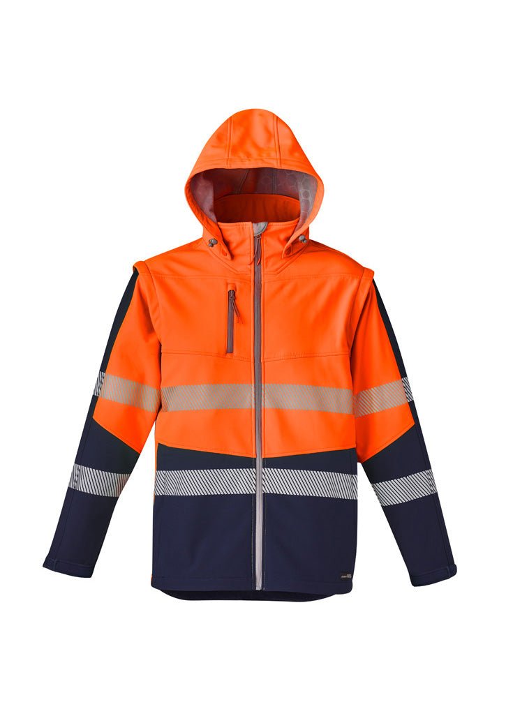 Syzmik Unisex 2 in 1 Stretch Softshell Taped Jacket ZJ453 - WEARhouse