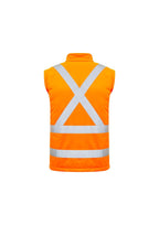 Syzmik Unisex Hi Vis 2 in 1 X Back Soft Shell Jacket ZJ680 - WEARhouse
