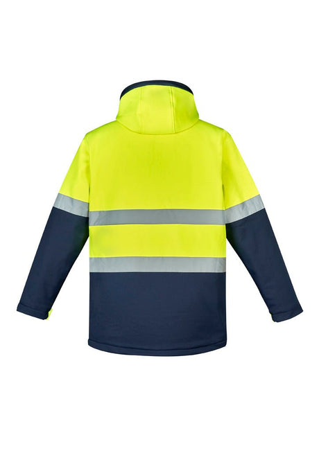 Syzmik Unisex Hi Vis Antarctic Softshell Taped Jacket ZJ553 - WEARhouse