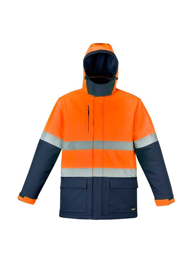 Syzmik Unisex Hi Vis Antarctic Softshell Taped Jacket ZJ553 - WEARhouse