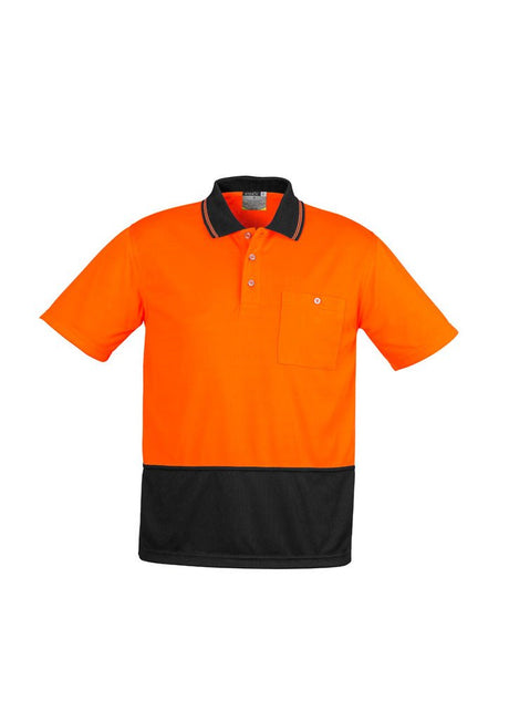 Syzmik Unisex Hi Vis Basic Spliced Polo - Short Sleeve ZH231 - WEARhouse