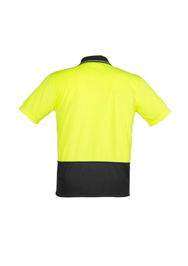 Syzmik Unisex Hi Vis Basic Spliced Polo - Short Sleeve ZH231 - WEARhouse