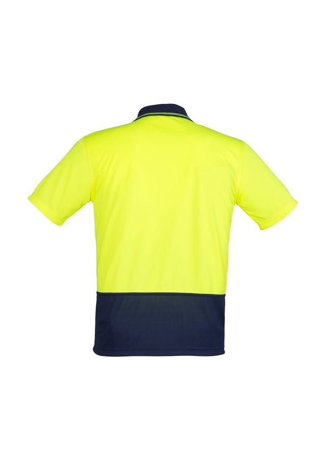 Syzmik Unisex Hi Vis Basic Spliced Polo - Short Sleeve ZH231 - WEARhouse