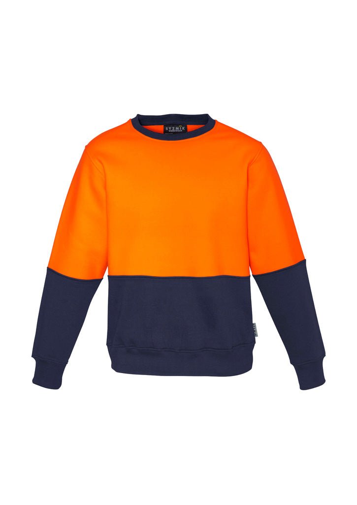 Syzmik Unisex Hi Vis Crew Sweatshirt ZT475 - WEARhouse