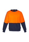 Syzmik Unisex Hi Vis Crew Sweatshirt ZT475 - WEARhouse