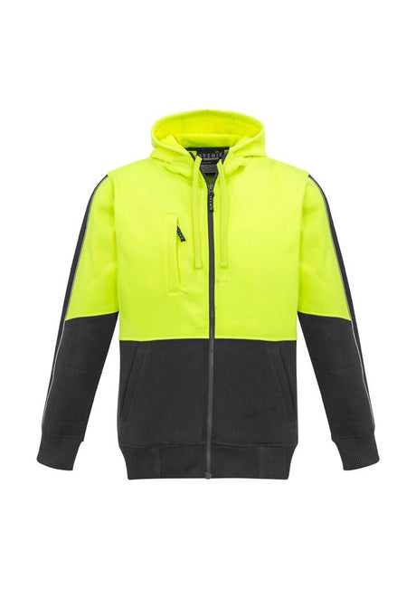 Syzmik Unisex Hi Vis Full Zip Hoodie ZT485 - WEARhouse