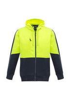 Syzmik Unisex Hi Vis Full Zip Hoodie ZT485 - WEARhouse