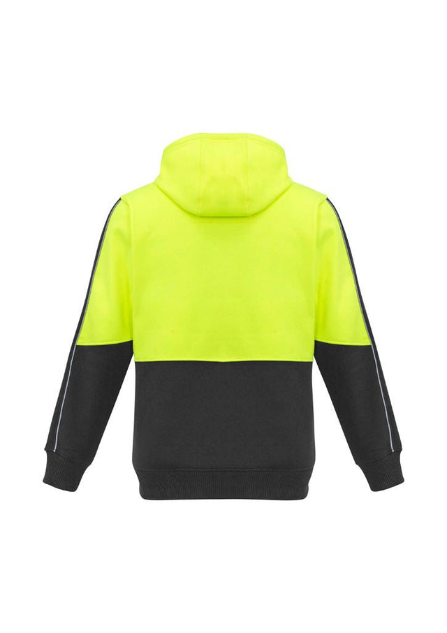 Syzmik Unisex Hi Vis Full Zip Hoodie ZT485 - WEARhouse