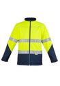 Syzmik Unisex Hi Vis Soft Shell Jacket ZJ353 - WEARhouse