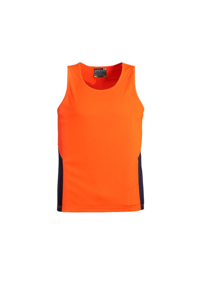 Syzmik Unisex Hi Vis Squad Singlet ZH239 - WEARhouse