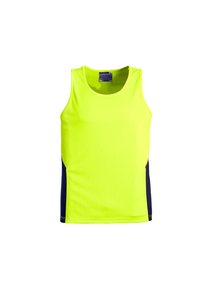 Syzmik Unisex Hi Vis Squad Singlet ZH239 - WEARhouse