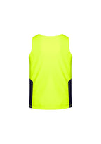 Syzmik Unisex Hi Vis Squad Singlet ZH239 - WEARhouse