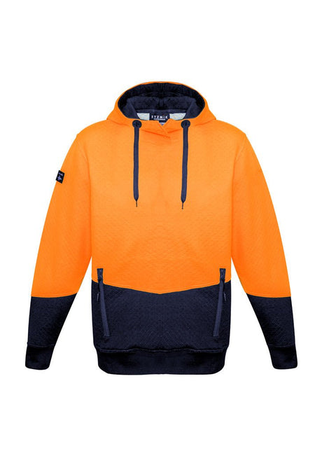 Syzmik Unisex Hi Vis Textured Jacquard Hoodie ZT477 - WEARhouse