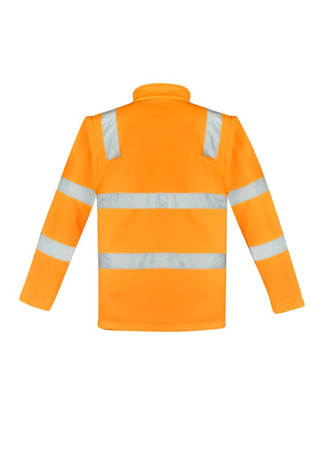 Syzmik Unisex Hi Vis Vic Rail 2 in 1 Softshell Jacket ZJ780 - WEARhouse