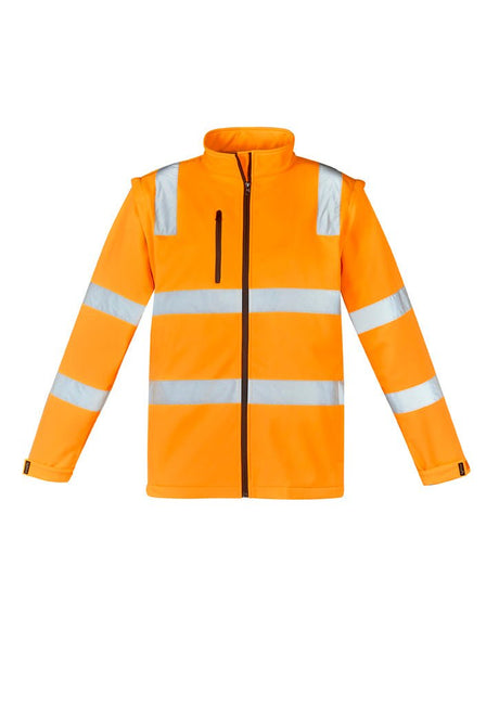 Syzmik Unisex Hi Vis Vic Rail 2 in 1 Softshell Jacket ZJ780 - WEARhouse