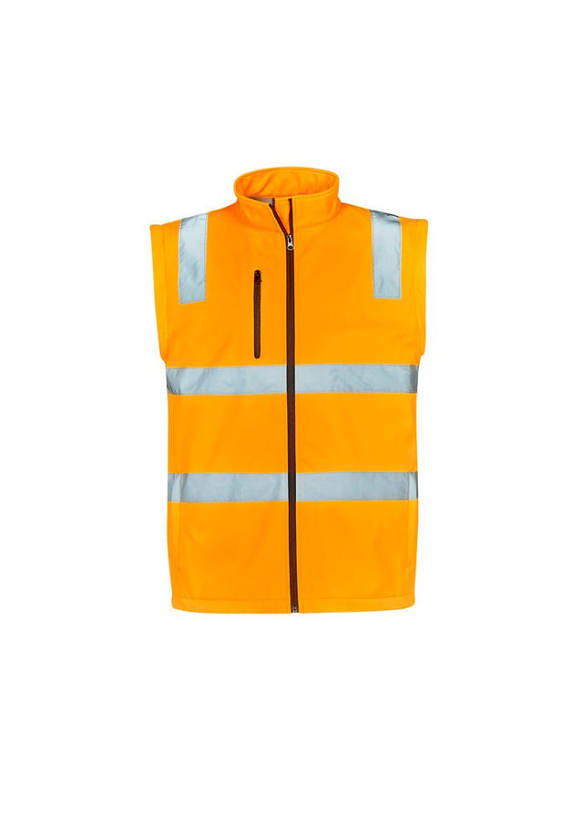 Syzmik Unisex Hi Vis Vic Rail 2 in 1 Softshell Jacket ZJ780 - WEARhouse