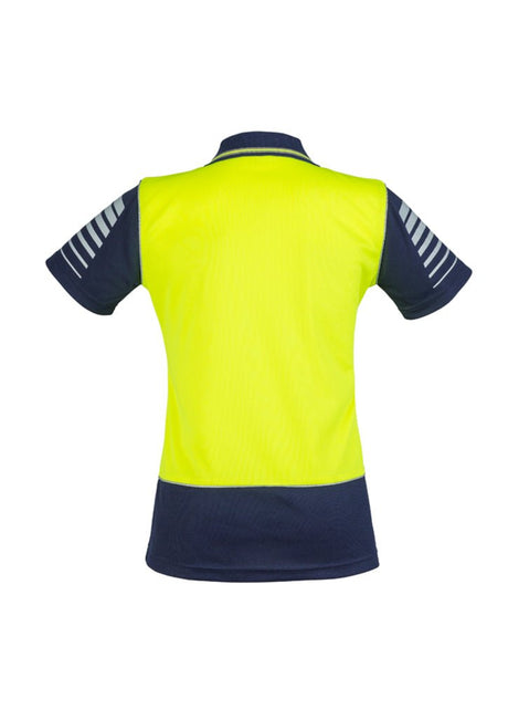 Syzmik Womens Hi Vis Zone Polo ZHL236 - WEARhouse