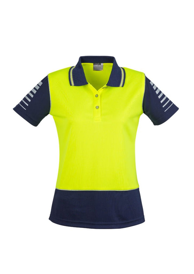 Syzmik Womens Hi Vis Zone Polo ZHL236 - WEARhouse