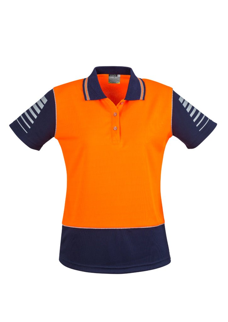 Syzmik Womens Hi Vis Zone Polo ZHL236 - WEARhouse