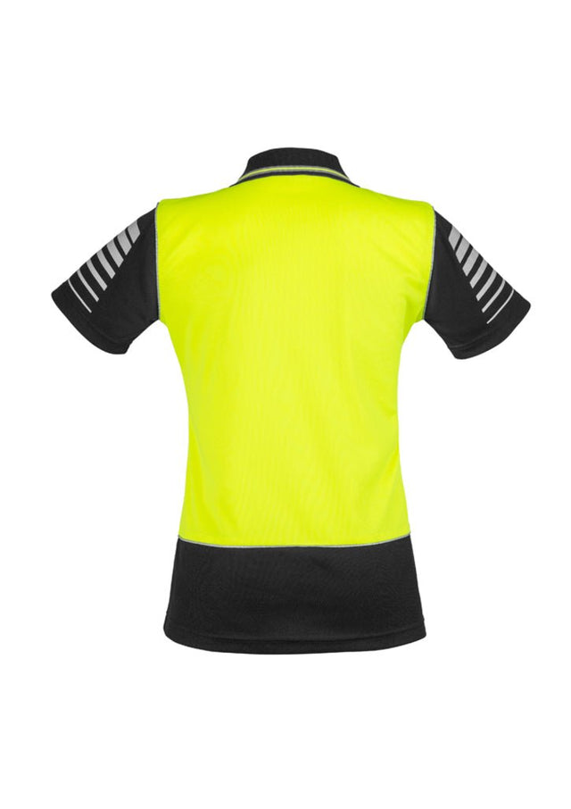 Syzmik Womens Hi Vis Zone Polo ZHL236 - WEARhouse