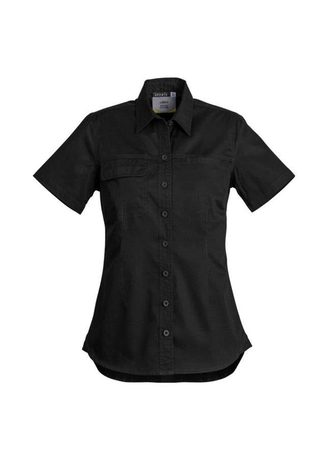 Syzmik Womens Lightweight Tradie S/S Shirt ZWL120 - WEARhouse